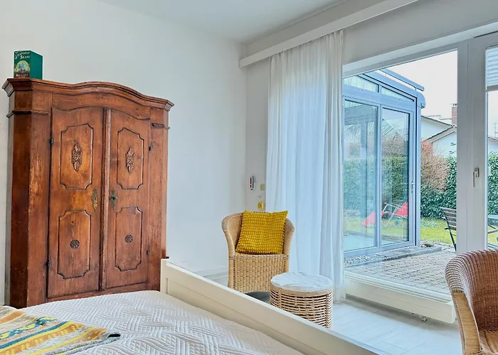 Apartamento Seezeit1 -mit Hellem Wintergarten Fuer Seenahe Erholung Am Bodensee